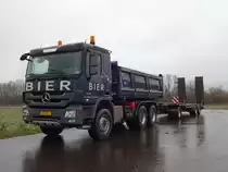 Mercedes-Benz Actros 2648 am 21.02.2016 in der Nähe von Schweich
