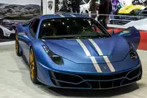 Blauer Ferrari 458 Italia, tuning  von Nimrod Performance