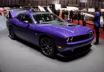 Dodge New Challenger ausgestellt auf dem Autosalon Genf 2016