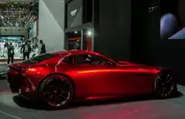 Mazda RX-Vision, fotografiert auf dem Autosalon Genf 2016.
