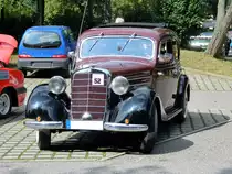Mercedes-Benz 170V (W136) am 29.08.2015 bei der XXI. Weißenfelser Oldtimer-Rallye.