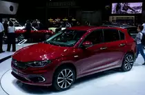 Fiat Nuova Tipo Hatchback debütierte sich auf dem Autosalon Genf, 2016.
