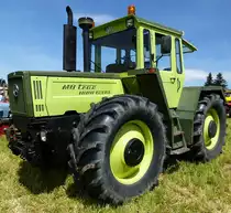 MB trac 1600 turbo, Allradschlepper, 6-Zyl.Dieselmotor mit 5958ccm und 156PS, Vmax.40Km/h, wurde gebaut von 1987-91, Schleppertreffen Freiamt, Juni 2015