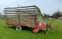 Ladewagen der Firma Hagedorn aus Warendorf/Westf., Baujahr 1969, Marz 2016