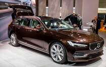 Volvo V90, Weltpremiere auf dem Autosalon Genf 2016