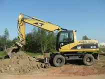 Caterpillar M 318C aufgenommen am 27.09.2009