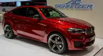 BMW X6 (F16) tuning von AC Schnitzer, gesehen auf dem Autosalon Genf 2016.