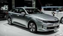 Kia Optima, ausgestellt auf dem Autosalon Genf 2016