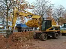 Caterpillar M 318 am 04.11.2007 in Wittlich