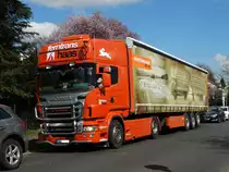 Scania Sattelzug am 08.04.16 in Hanau