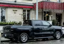 Chevrolet Silverado aus Bulgarien in Genf. Foto: 05.03.2016