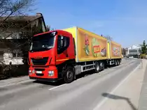 IVECO-STRALIS 420E6, im Einsatz für den REWE-Großkonzern; 140321