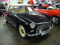 Lancia Appia Serie 3 mit Pininfarina Karosserie von 1961. Der Appia erschien bereits 1953 und wurde in drei Serien bis 1963 produziert. Der V4-motor leistet zwischen 48 und 60 PS aus 1089 cm³ Hubraum. Techno Classica Essen am 09.04.2016.