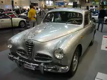 Alfa Romeo 1900 Berlina. 1950 - 1959. Das Modell 1900 wurde 1950 auf dem Pariser Autosalon vorgestellt. Der drehfreudige 4-Zylinderreihenmotor leistet 80 PS aus 1884 cm³ Hubraum. Techno Classica am 09.04.2016.