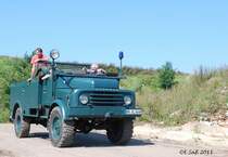 Ein Hanomag AL 28 auf einem Treffen der Nutzfahrzeug-Veteranen-Gemeinschaft NVG in Lutzhorn im August 2011.