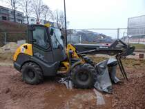 Mecalac AX 850 am 24.01.2016 in Trier