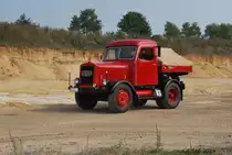 Die Zugmaschine K 410 Z in der Kiesgrube Lutzhorn 2014