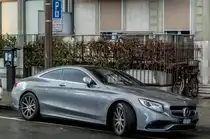 Mercedes-benz S-Klasse Coupé, aufgenommen am 03.03.2016.