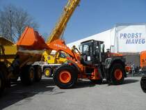 Hitachi ZW 310 auf einer Baumaschinenmesse in Bern am 18.03.2009