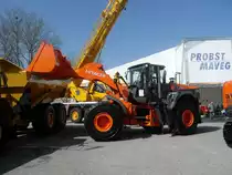 Hitachi ZW 310 auf einer Baumaschinenmesse in Bern am 18.03.2009