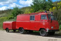 Ein Faun F 24 DL, Baujahr 1965 in Lutzhorn 2010.