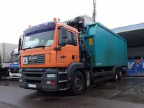 MAN TGA 26.390 am 25.03.2016 in Trier