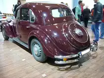 Heckansicht einer BMW 326 Limousine. 1936 - 1941. Techno Classica am 09.04.2016.