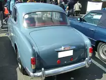 Heckansicht eines Lancia Appia der zweiten Serie. 1956 - 1959. Außengelände der Techno Classica am 09.04.2016.