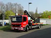 Mercedes Benz Atego Abschlepper am 14.04.16 in Frankfurt am Main 
