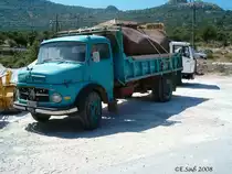 Dieser Mercedes 322 mit Wassertank versorgte im Juni 2008 möglicherweise das Vieh auf der Weide.