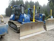 Komatsu D 51 EX-22 eingesetzt beim Ausbau der A1, 28.06.2009