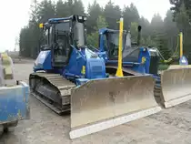 Komatsu D 51 EX-22 eingesetzt beim Ausbau der A1, 28.06.2009