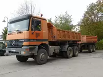 Mercedes-Benz Actros 3340 am 26.10.2014 in Oberemmel