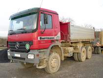 Mercedes-Benz Actros 3341 aufgenommen am 02.01.2010