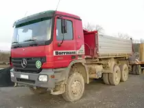 Mercedes-Benz Actros 3341 aufgenommen am 02.01.2010