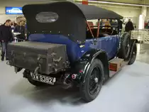 Heckansicht eines Panhard & Levassor X 45 Torpedo aus dem zweiten Produktionsjahr 1925. Techno Classica Essen am 09.04.2016.