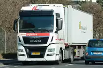 MAN TGX  Interlogistics  aus den Niederlanden in Euskirchen - 17.03.2016