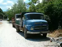 Ein Mercedes 1113 wartet auf seinen Einsatz im Juni 2008 in Griechenland.