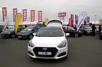 Der neue Hyundai i40 war zusehn beim 1. Autofrühling im Gewerbepark Langenwolschendorf. Foto 20.03.16