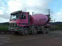 Mercedes-Benz Actros 3235 in Lorentzweiler (Lux.), 21.01.2007