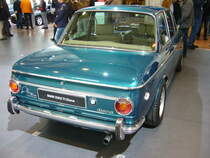 Heckansicht eines BMW 2002 ti  Sondermodell Diana  von 1970. Techno Classica Essen am 09.04.2016.