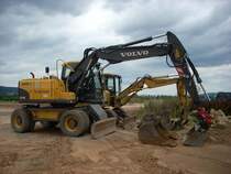 Volvo EW 140C aufgenommen am 11.07.2009