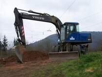 Volvo EW 160 am 18.03.2007 in Igel