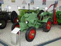Fendt F 18, präsentiert im Deutschen Traktorenmuseum in Paderborn, April 2016