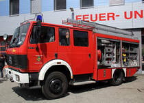 Ein Löschgruppenfahrzeug LF 16/TS der Berufsfeuerwehr Gera. Foto 30.05.15