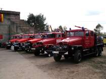 Beim 5.Tankertreffen in Finowfurt am 23.04.2016 waren IFA G5 TLF15 aus Prötzel,Groß-Schönebeck Rehfelde,Torgelow und Wandlitz dabei.