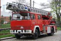 Eine MAGIRUS Deutz Drehleiter am 15.04.16 in Dresden. Dieses Foto hat ein Freund von mir gemacht und ich darf es veröffentlichen.