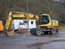 Komatsu PW 150 ES-6 active aufgenommen am 21.01.2007