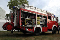 Ein Löschgruppenfahrzeug LF 16/TS der Berufsfeuerwehr Gera. Foto 03.10.15