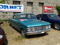 Ein mir unbekannter Oldtimer bei einen US Car/Oldtimer Treffen am 01.05.16 in Frankfurt am Main Bergen Enkheim